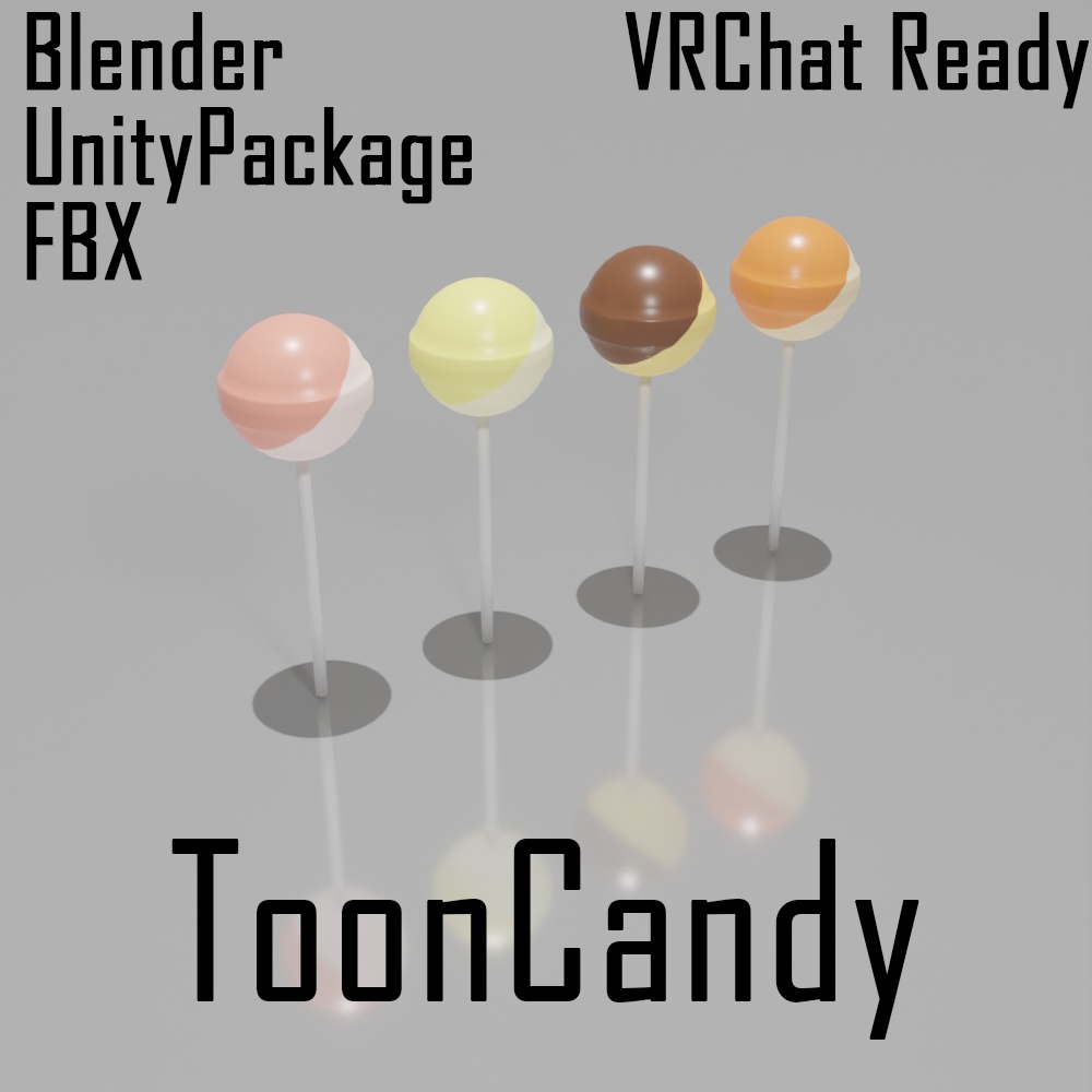 キャンディ『ToonCandy』 for Blender