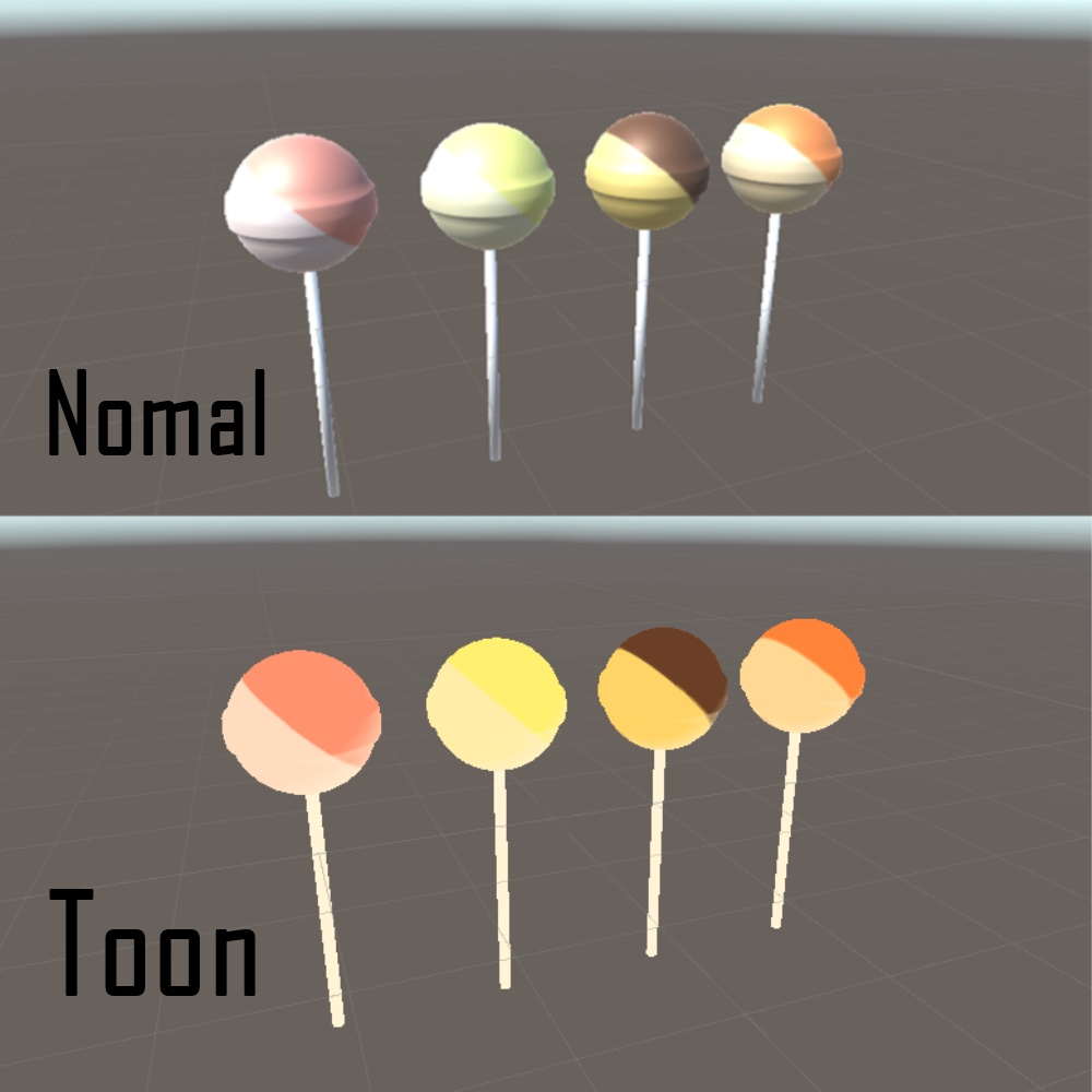 キャンディ『ToonCandy』 for Blender