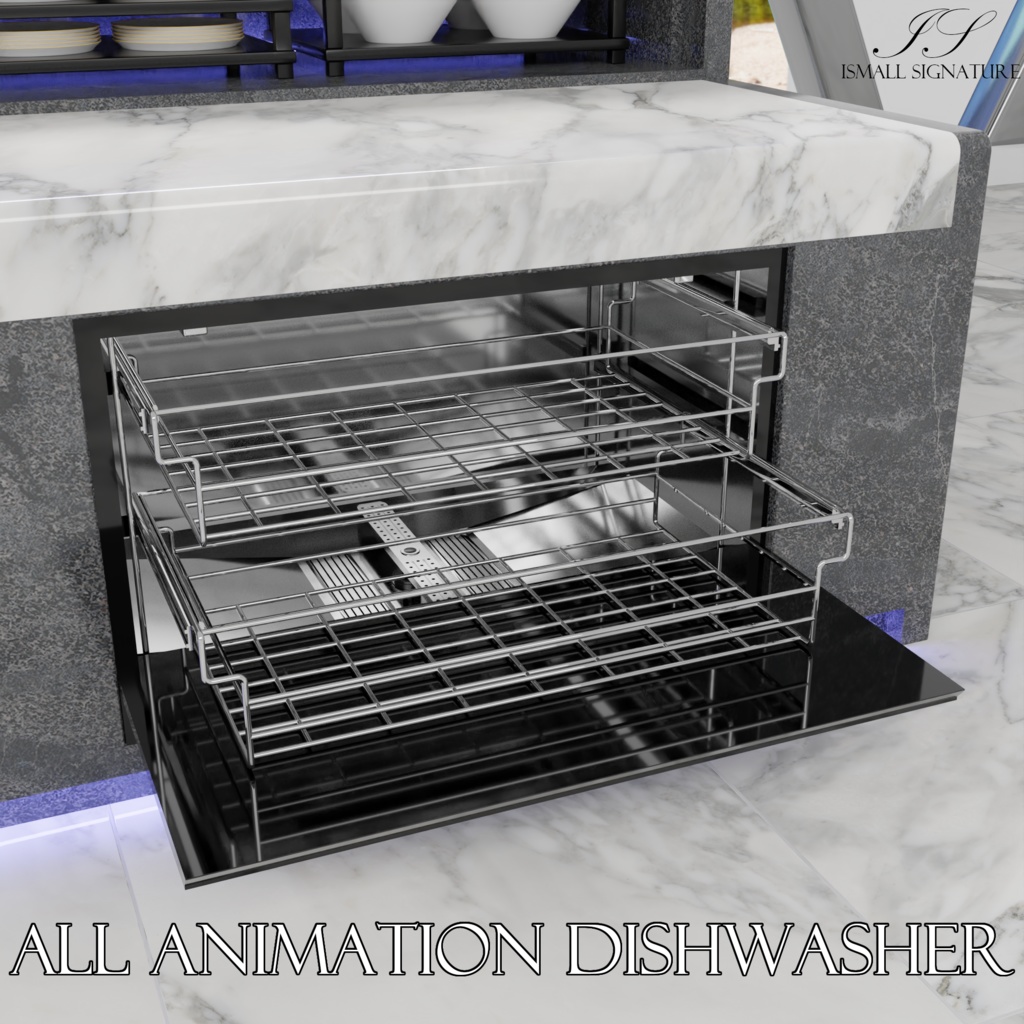 VRC Kitchen Wall Door『ALL IN ONE Kitchen Assets』