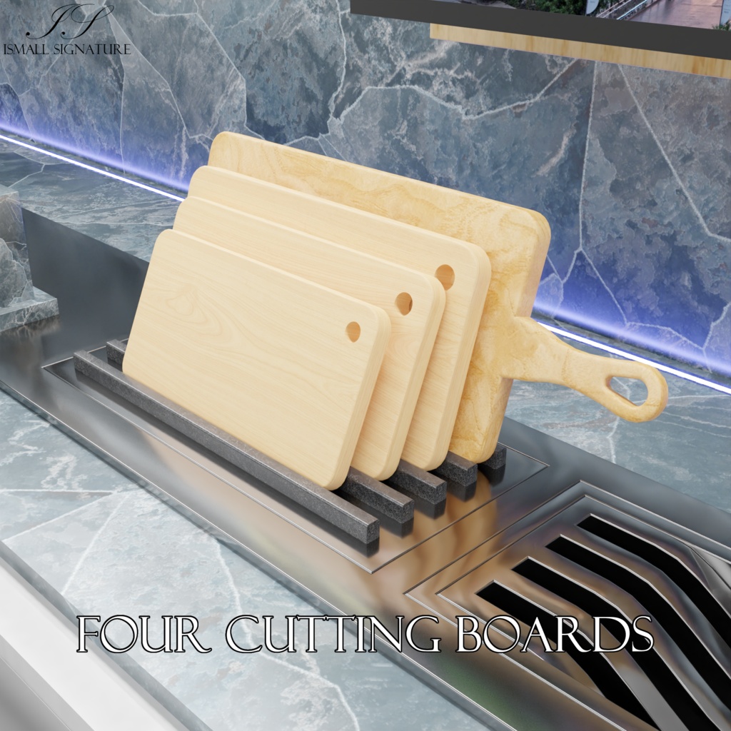 VRC Kitchen Wall Door『ALL IN ONE Kitchen Assets』