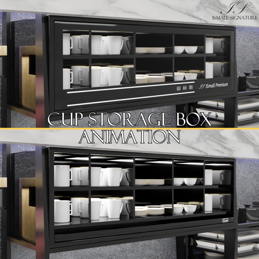 VRC Kitchen Wall Door『ALL IN ONE Kitchen Assets』