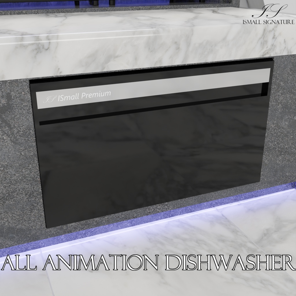 VRC Kitchen Wall Door『ALL IN ONE Kitchen Assets』