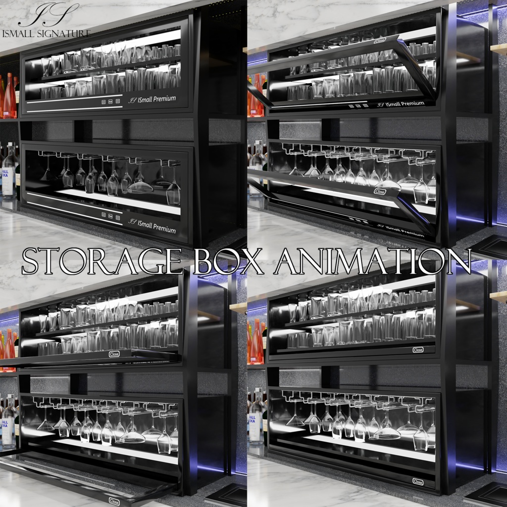 VRC Kitchen Wall Door『ALL IN ONE Kitchen Assets』