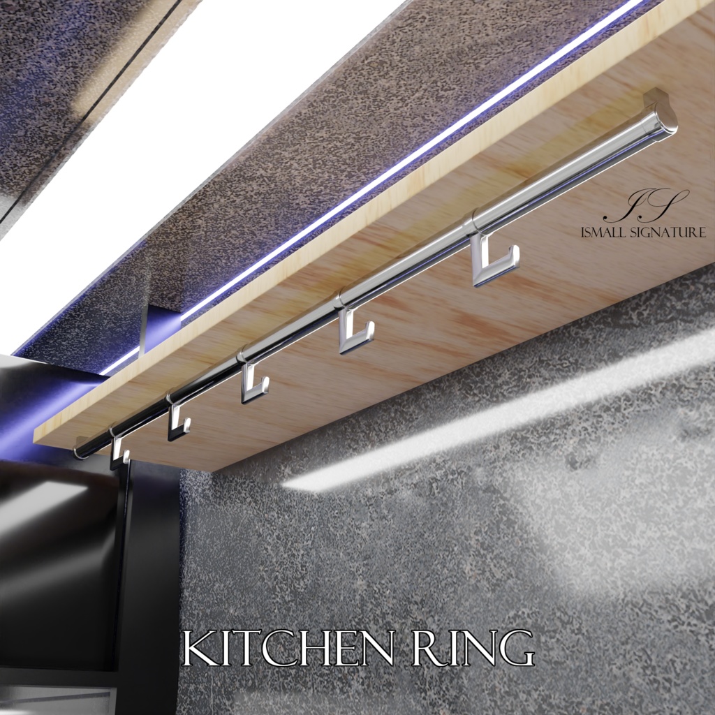 VRC Kitchen Wall Door『ALL IN ONE Kitchen Assets』