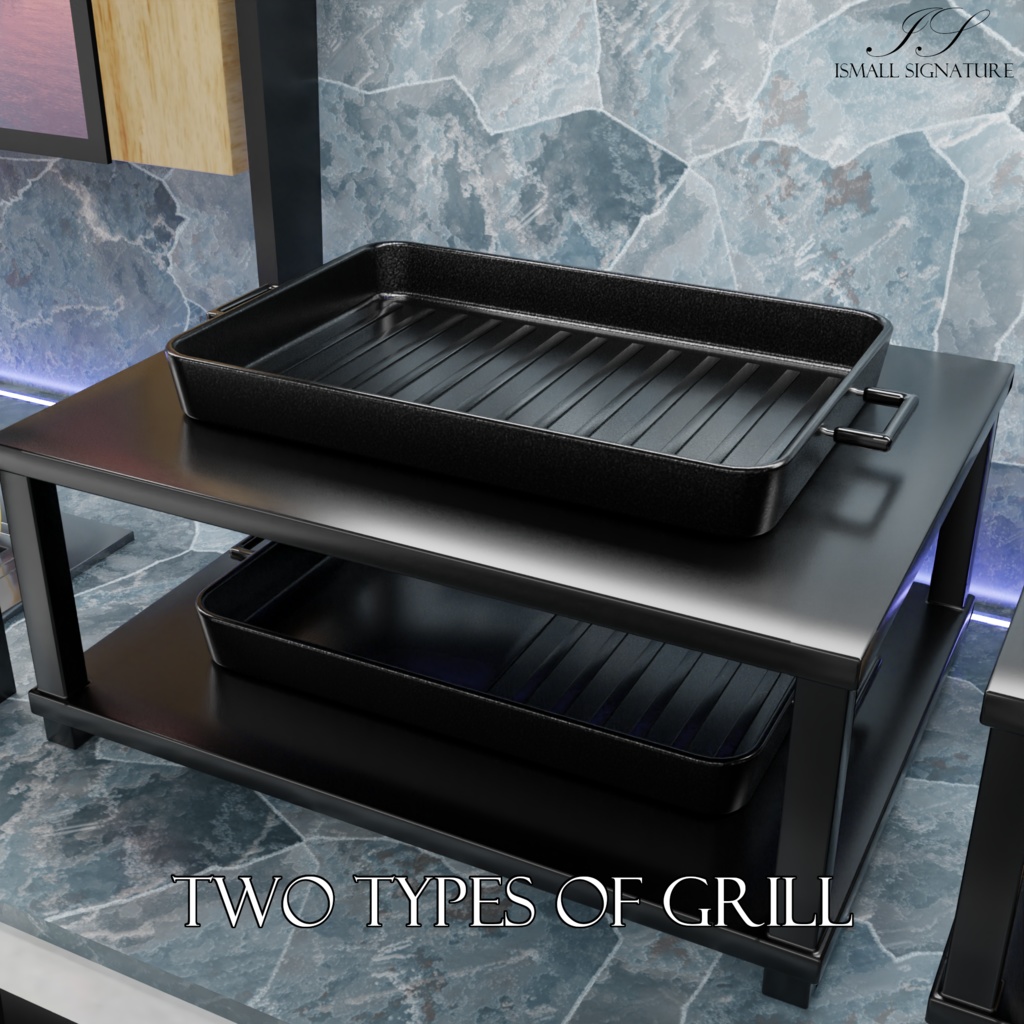 VRC Kitchen Wall Door『ALL IN ONE Kitchen Assets』