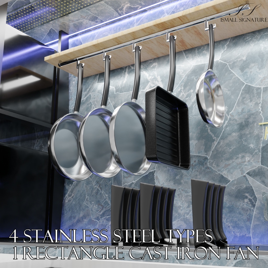 VRC Kitchen Wall Door『ALL IN ONE Kitchen Assets』