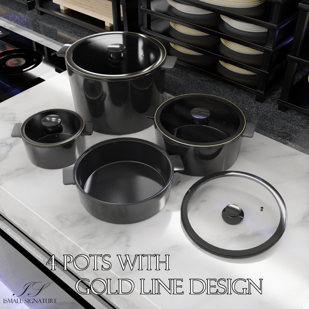 VRC Kitchen Wall Door『ALL IN ONE Kitchen Assets』