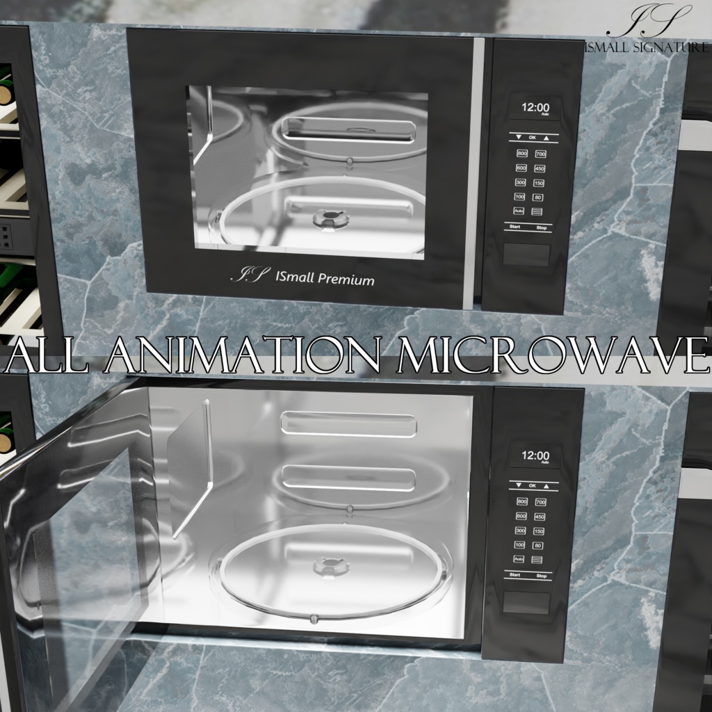 VRC Kitchen Wall Door『ALL IN ONE Kitchen Assets』
