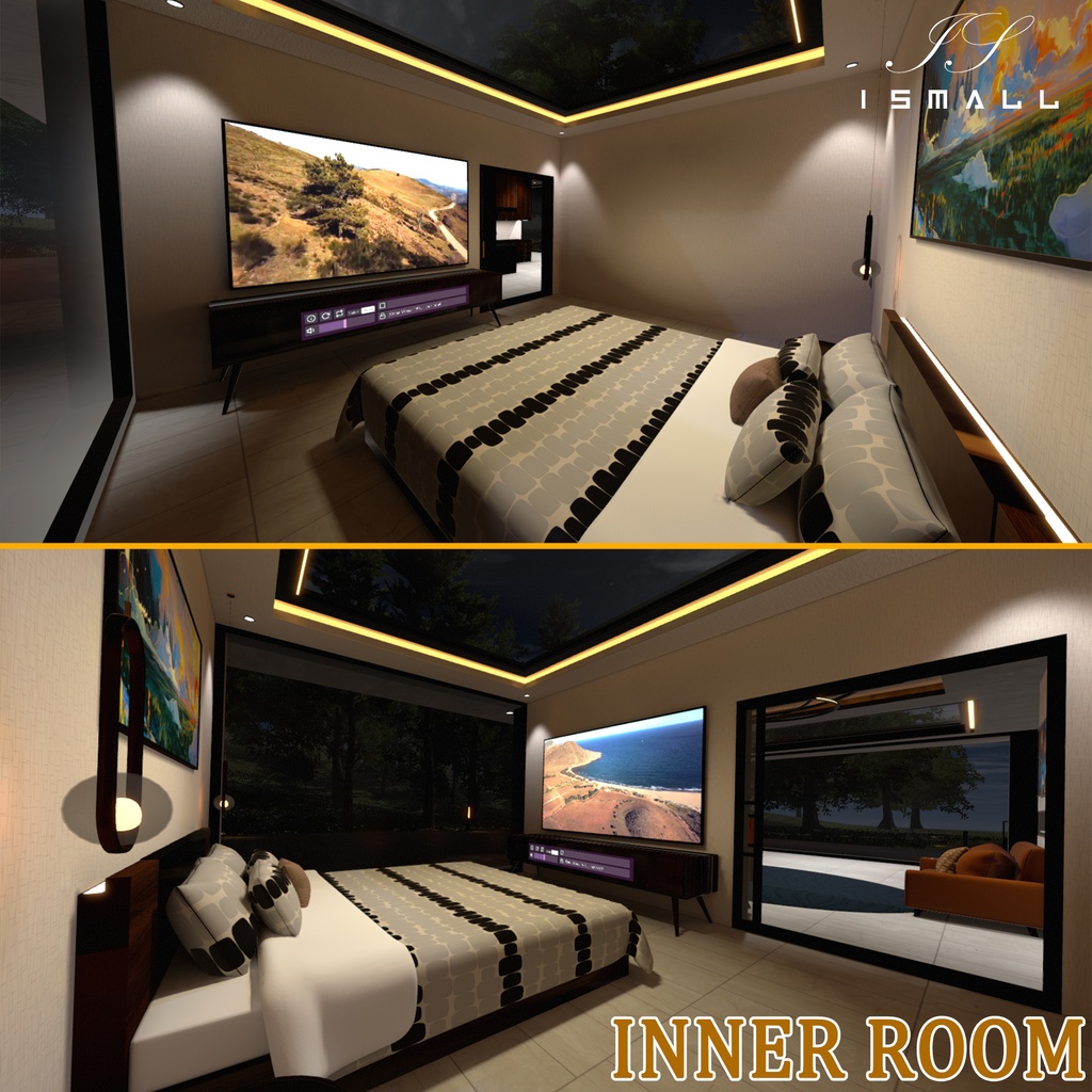 ISMALL MODERN CAMP HOUSE