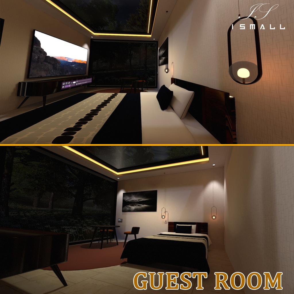 ISMALL MODERN CAMP HOUSE