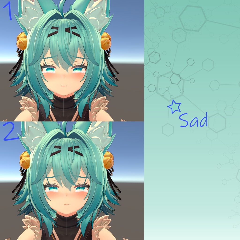 Rindo『竜胆』Moving Face Expression