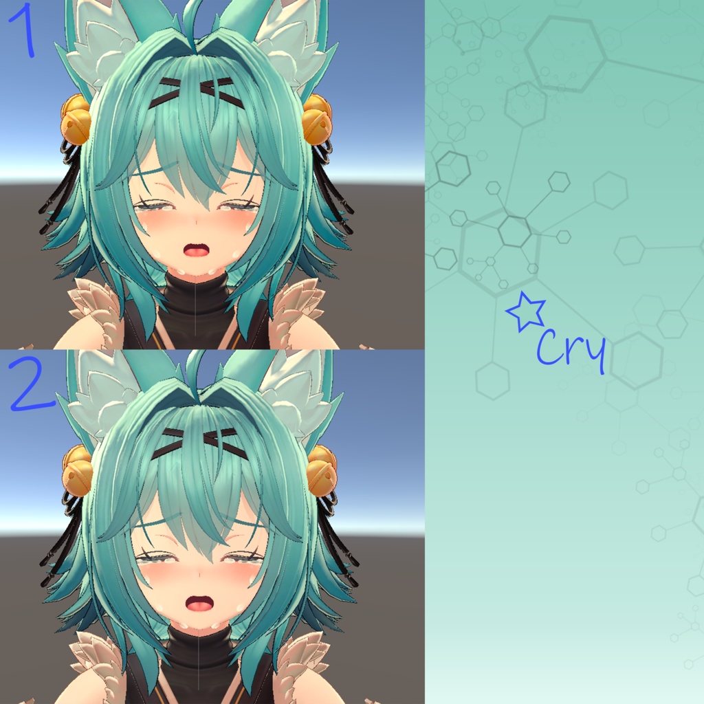 Rindo『竜胆』Moving Face Expression