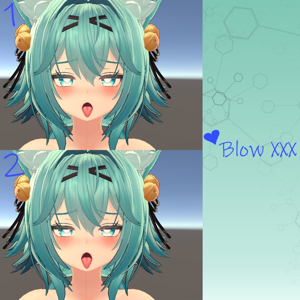 Rindo『舞夜』R-18 Moving Face Expression