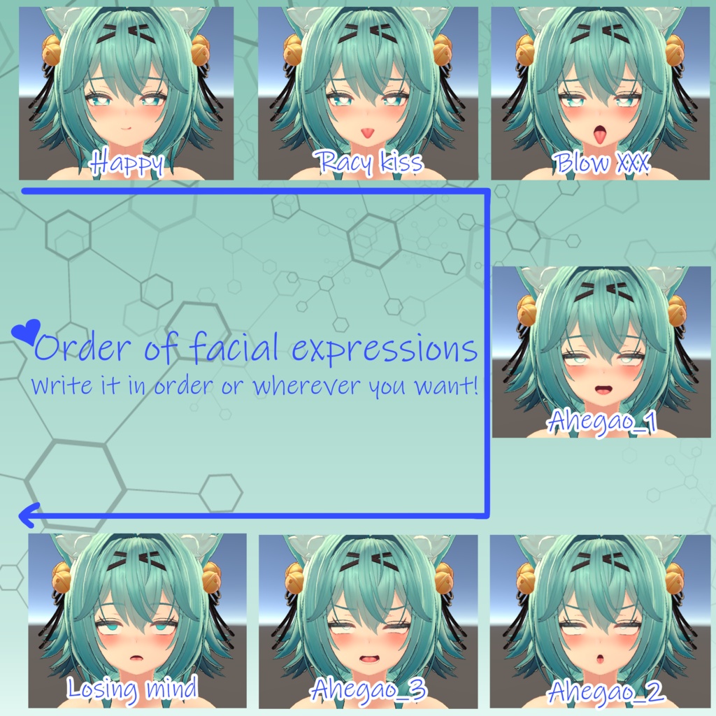 Rindo『舞夜』R-18 Moving Face Expression