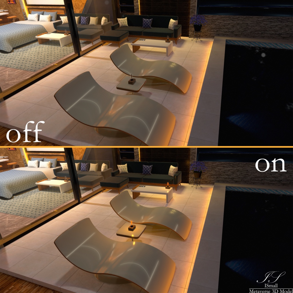 Multi-coil Modern Mood light