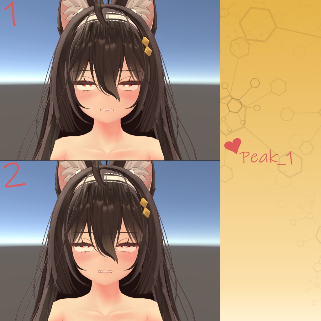 Kokoa『ここあ』R-18 Moving Face Expression