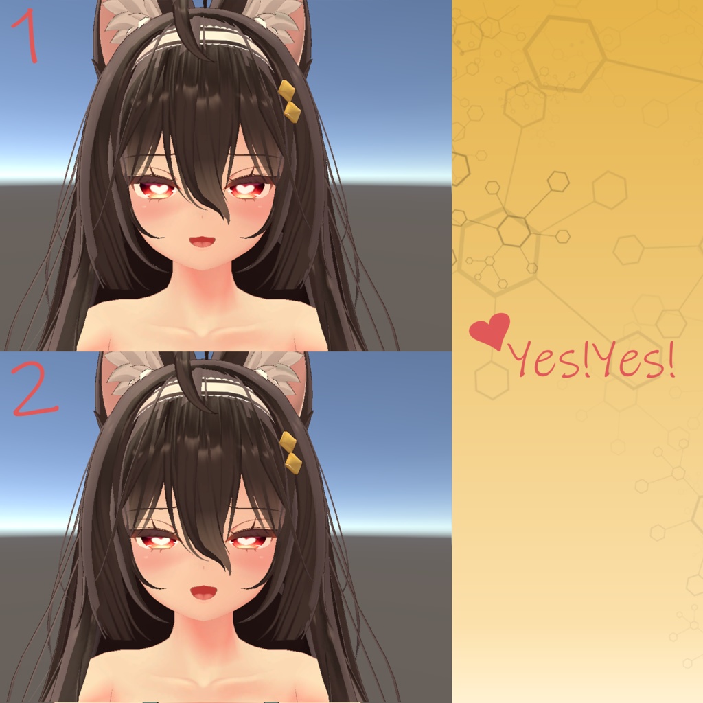 Kokoa『ここあ』R-18 Moving Face Expression