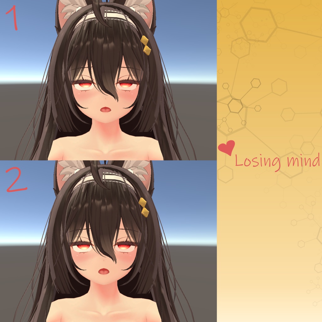 Kokoa『ここあ』R-18 Moving Face Expression