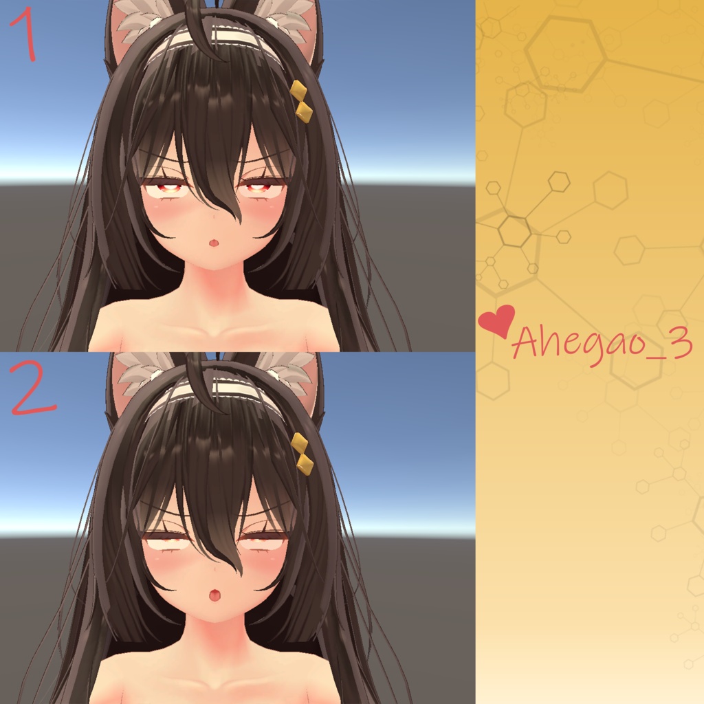 Kokoa『ここあ』R-18 Moving Face Expression