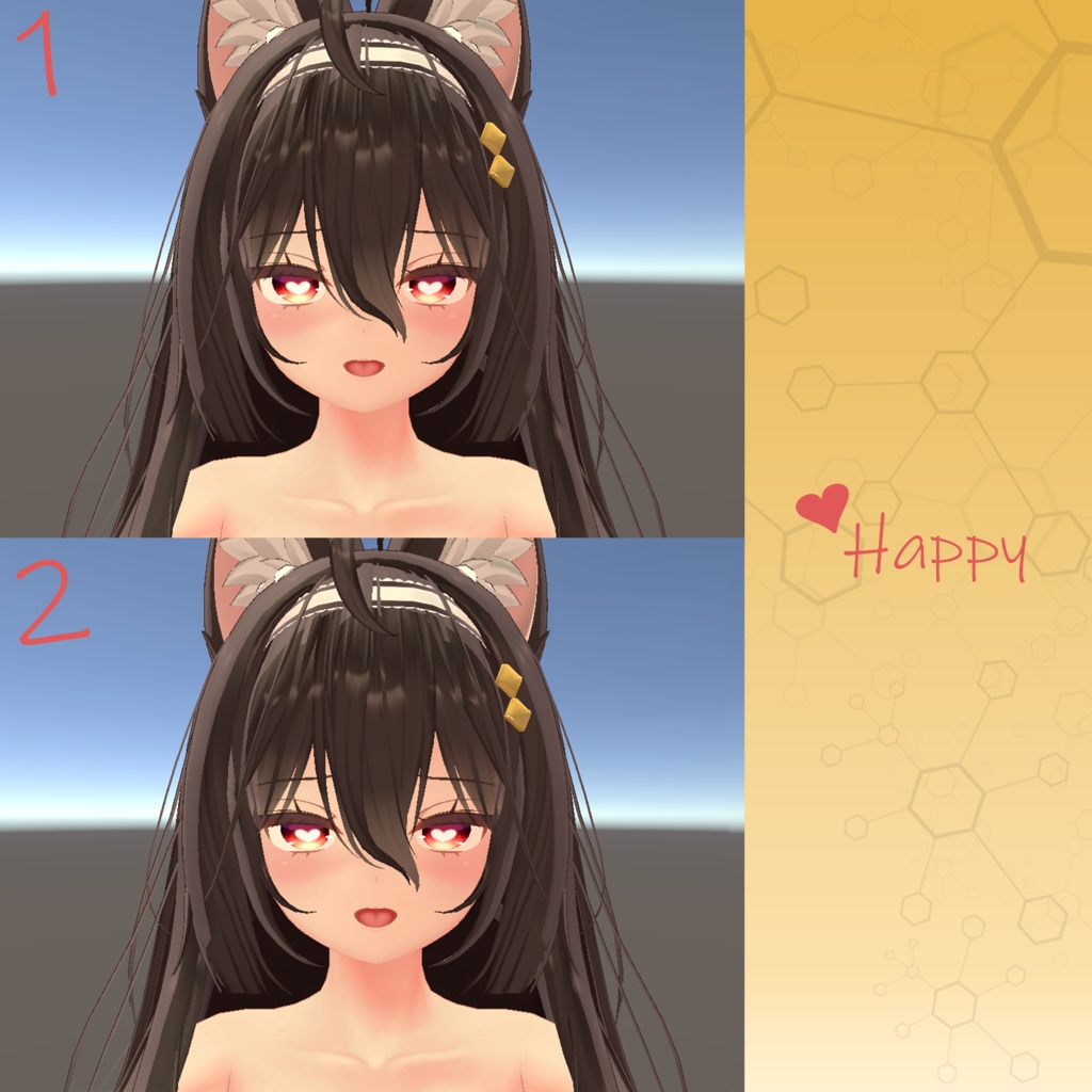 Kokoa『ここあ』R-18 Moving Face Expression