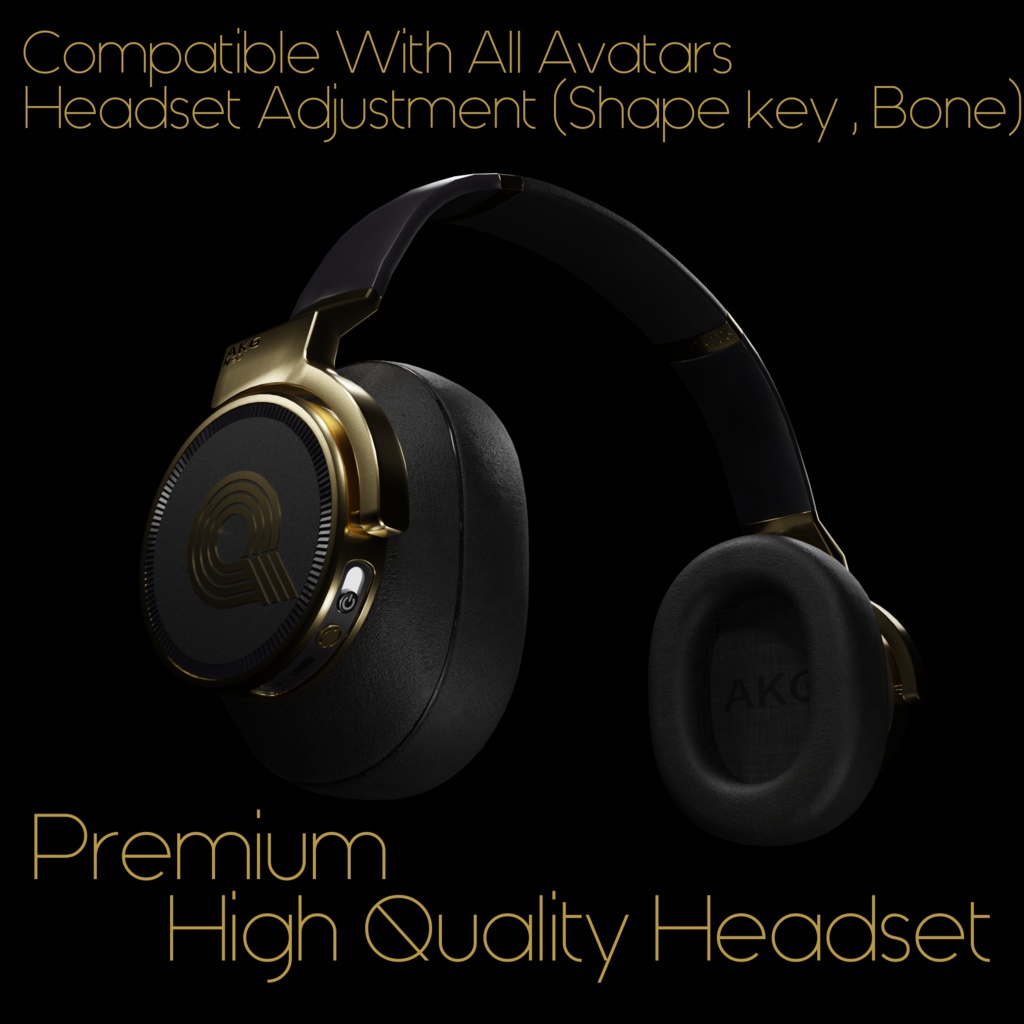 Premium High Quality Headset(Compatible with all avatars)