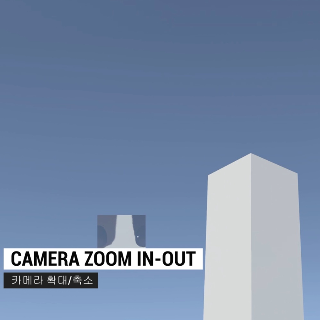 Avatar third person camera control