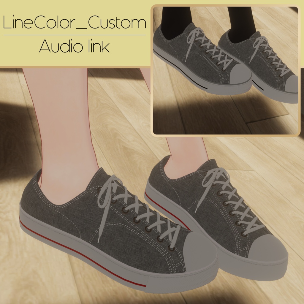 FreeSize Custom Sneakers(AudioLink Ready)