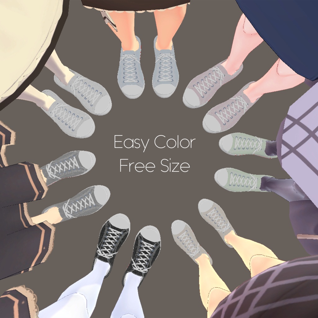 FreeSize Custom Sneakers(AudioLink Ready)