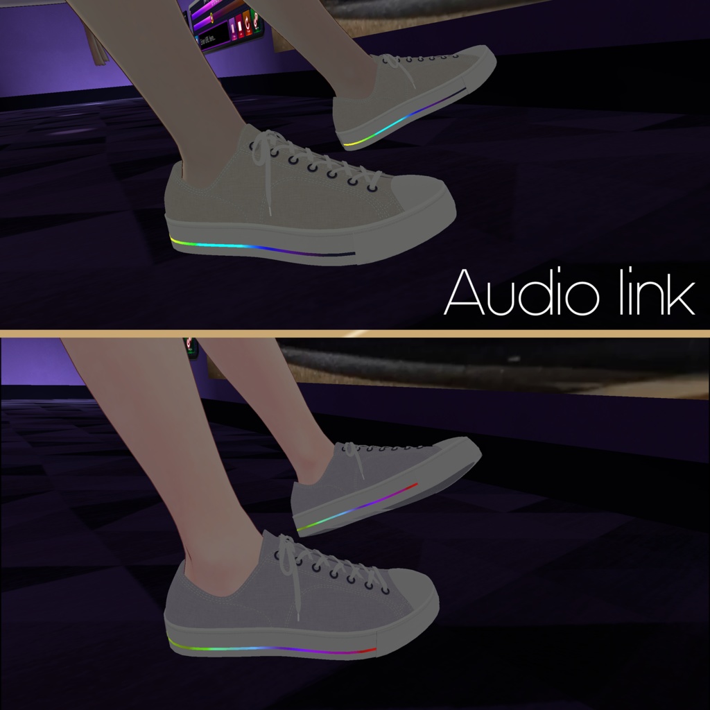 FreeSize Custom Sneakers(AudioLink Ready)