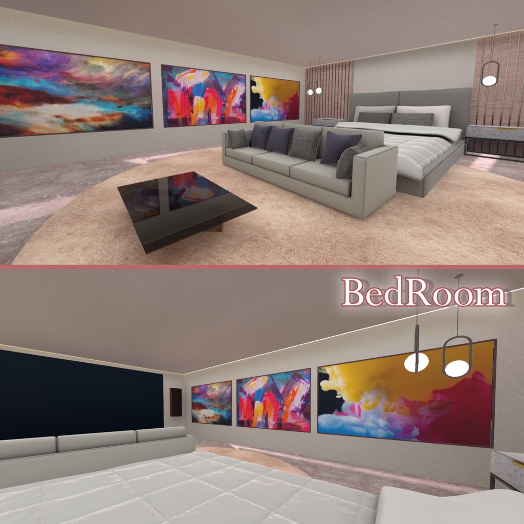 Simple Mini Inside Room 01(PC/Quest)