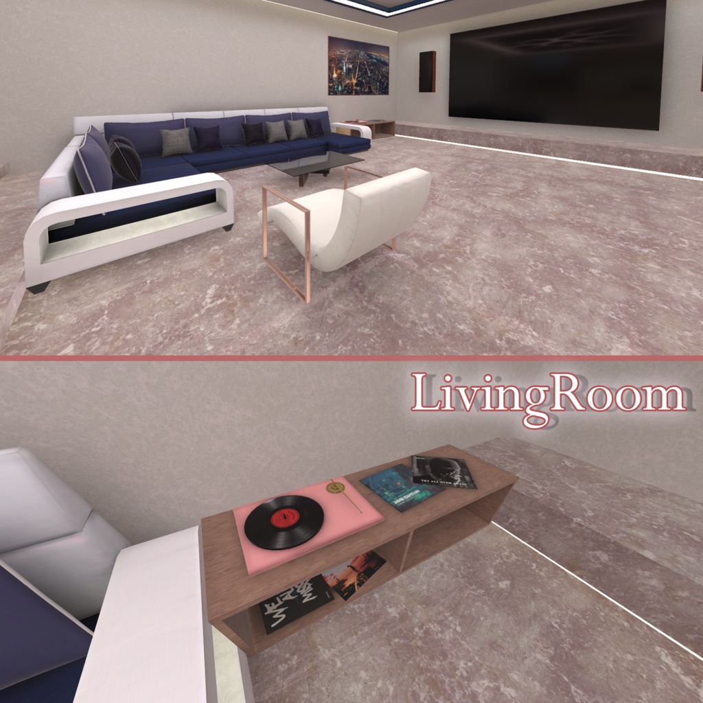 Simple Mini Inside Room 01(PC/Quest)