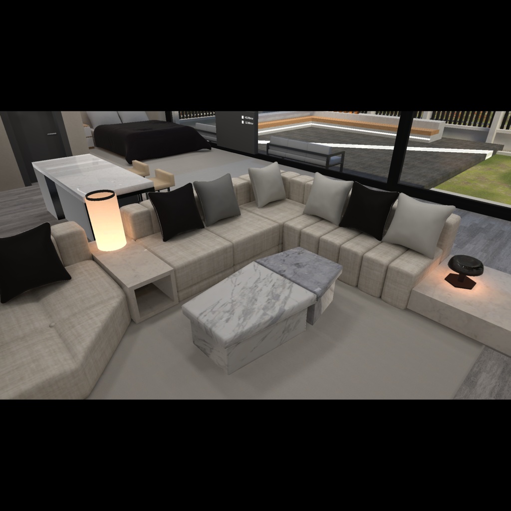 Custom Charmant Sofa