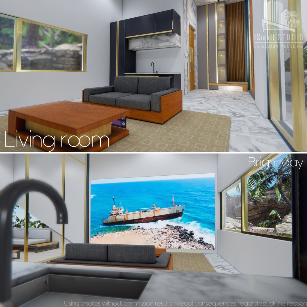 Premium Modern House Episode 06 Geometric Townhouse(v1.2)