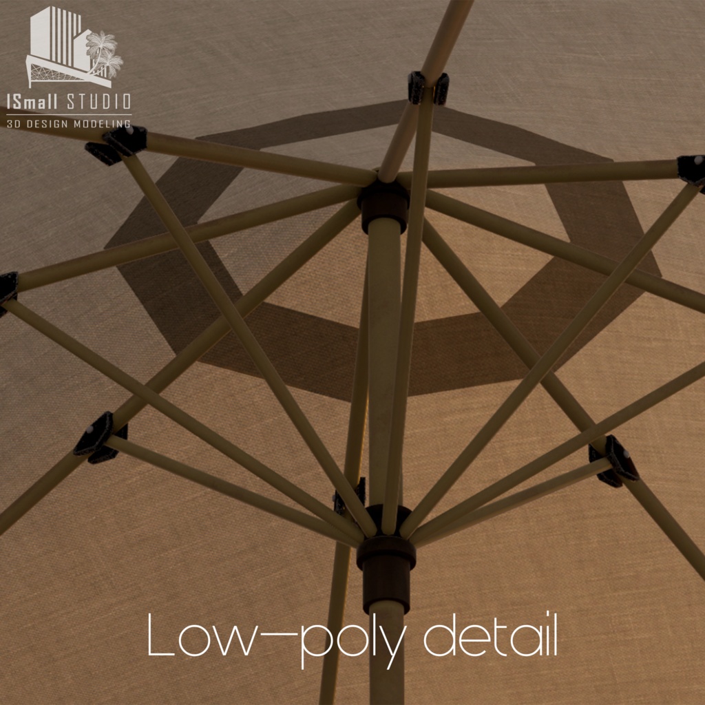 Fluttering custom parasol set