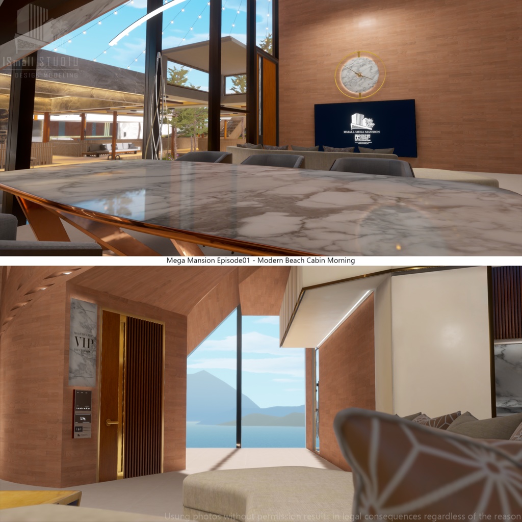 Mega Mansion Episode01 Modern Beach Cabin