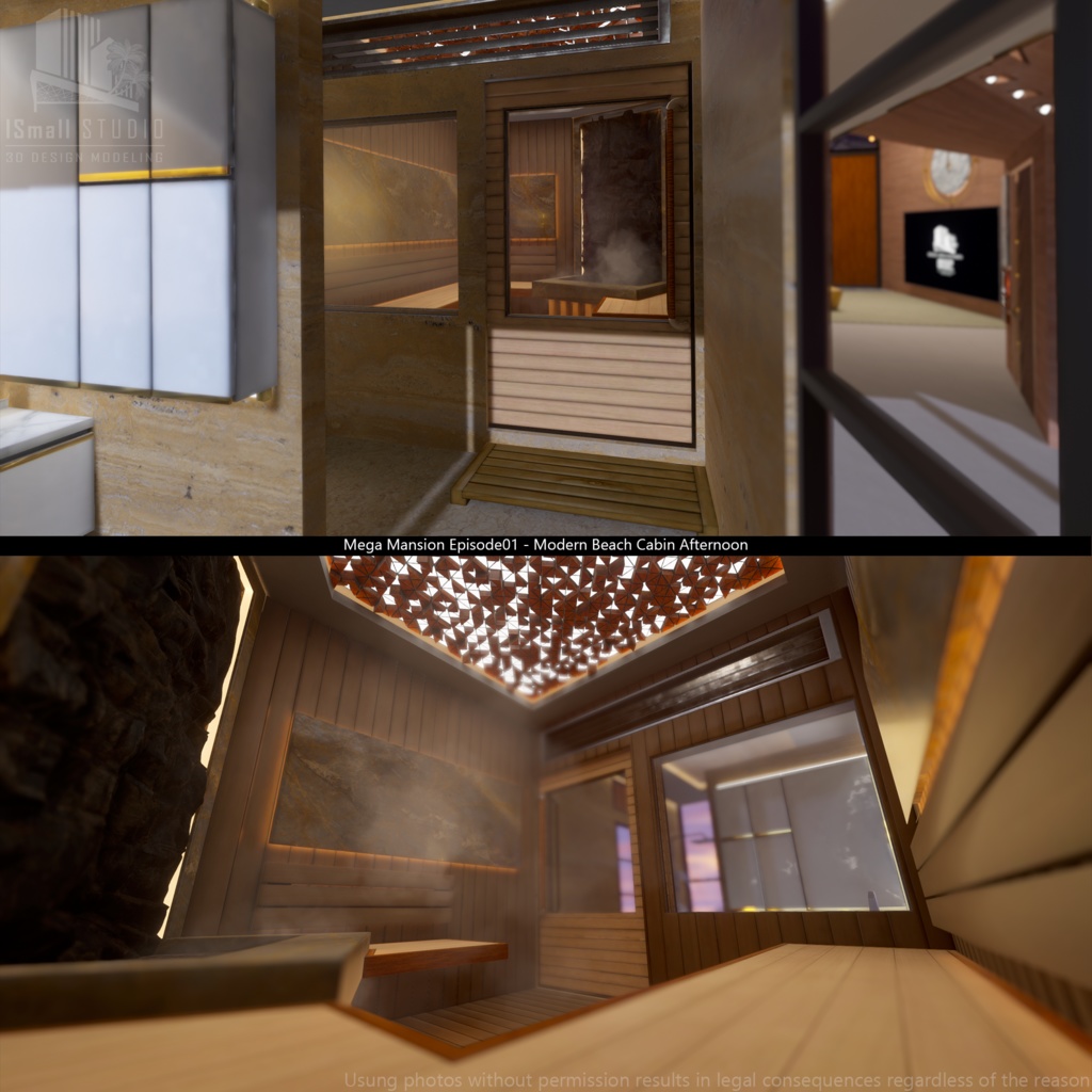 Mega Mansion Episode01 Modern Beach Cabin