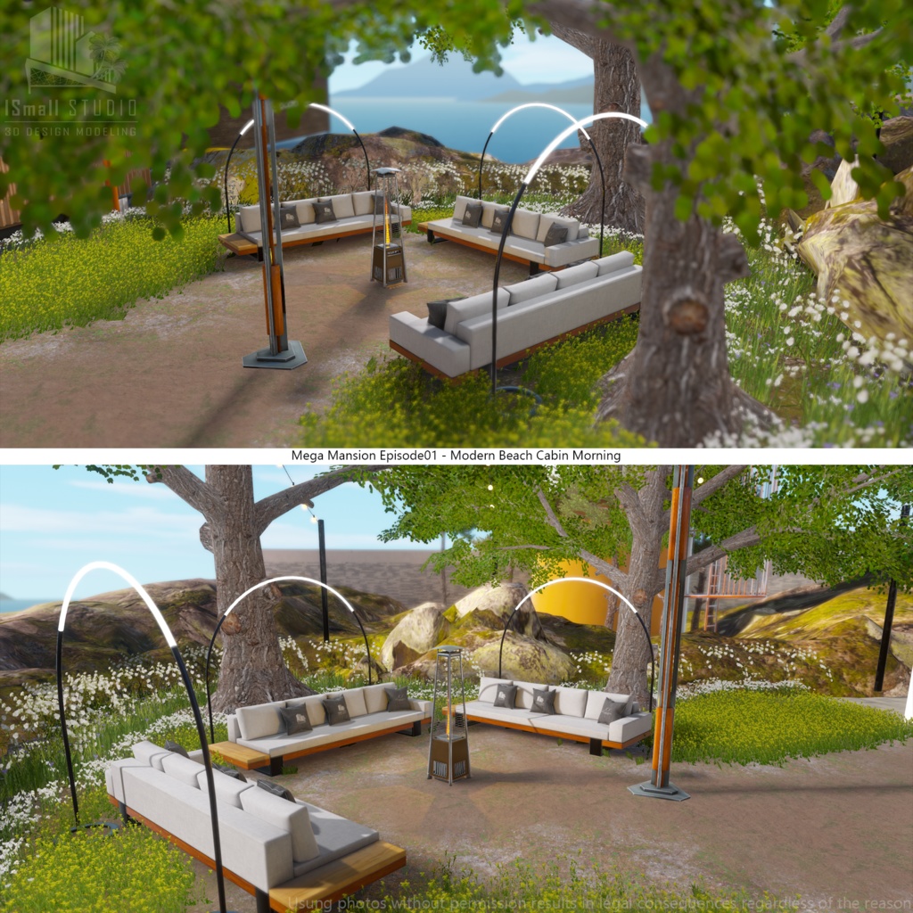 Mega Mansion Episode01 Modern Beach Cabin