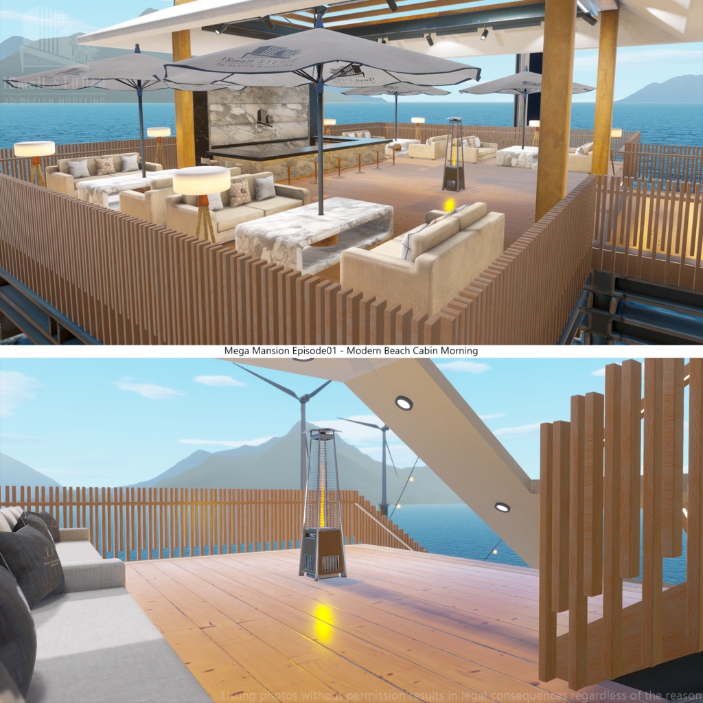 Mega Mansion Episode01 Modern Beach Cabin