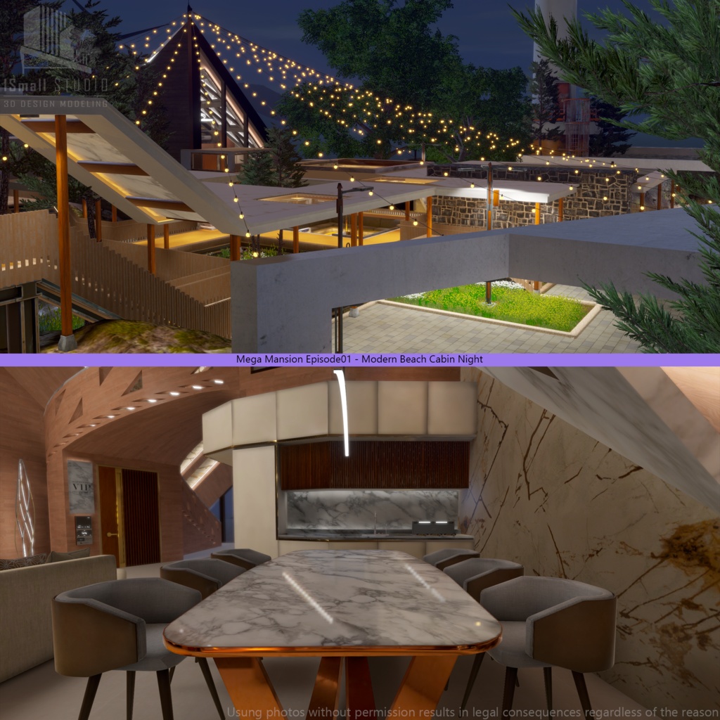 Mega Mansion Episode01 Modern Beach Cabin