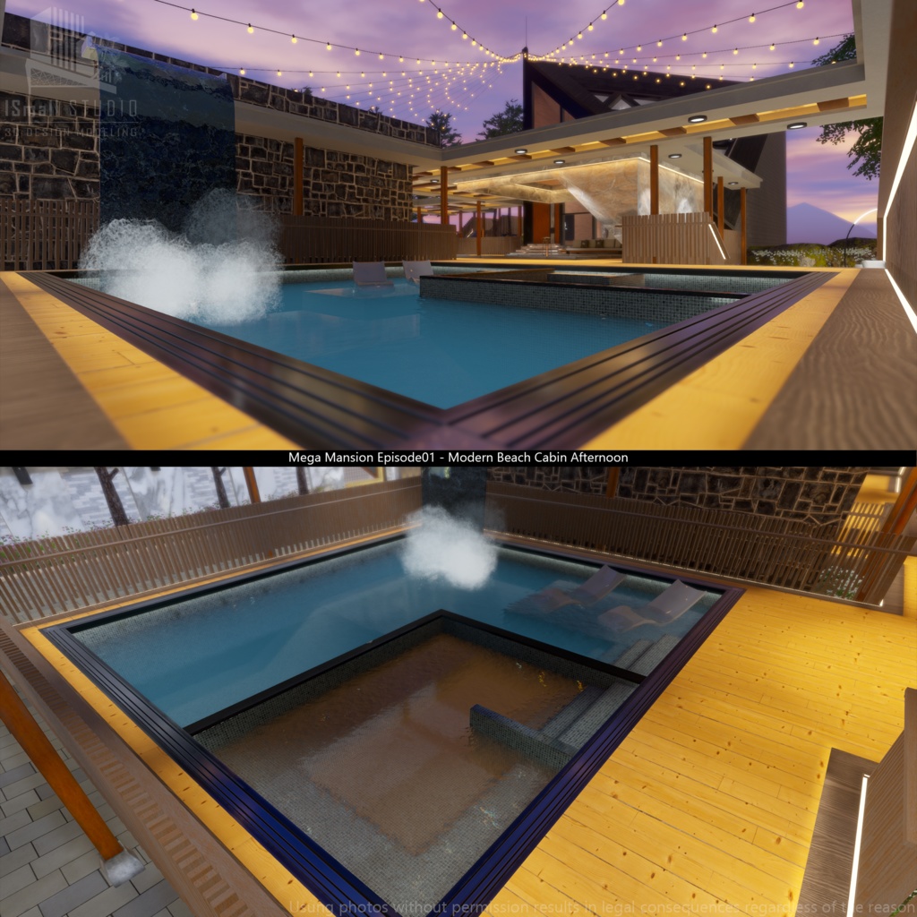 Mega Mansion Episode01 Modern Beach Cabin