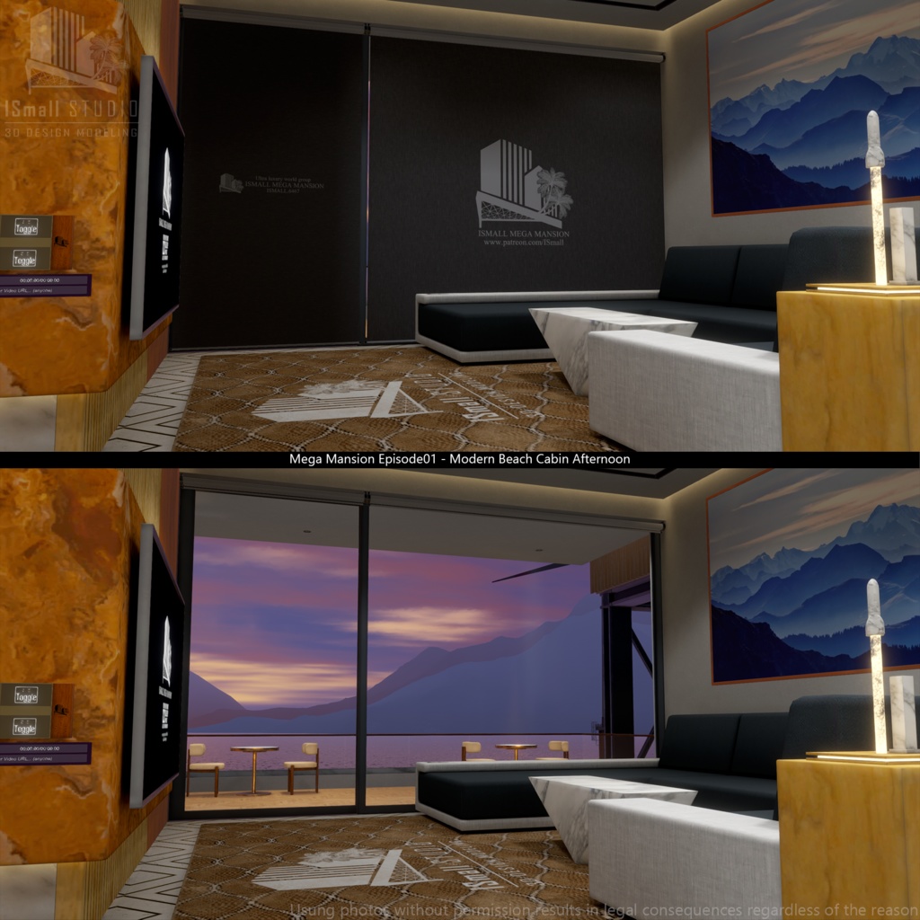 Mega Mansion Episode01 Modern Beach Cabin