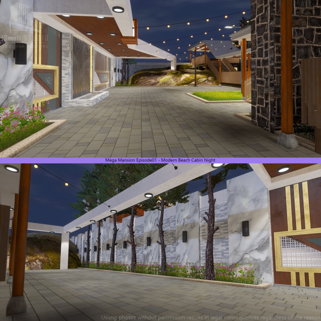 Mega Mansion Episode01 Modern Beach Cabin