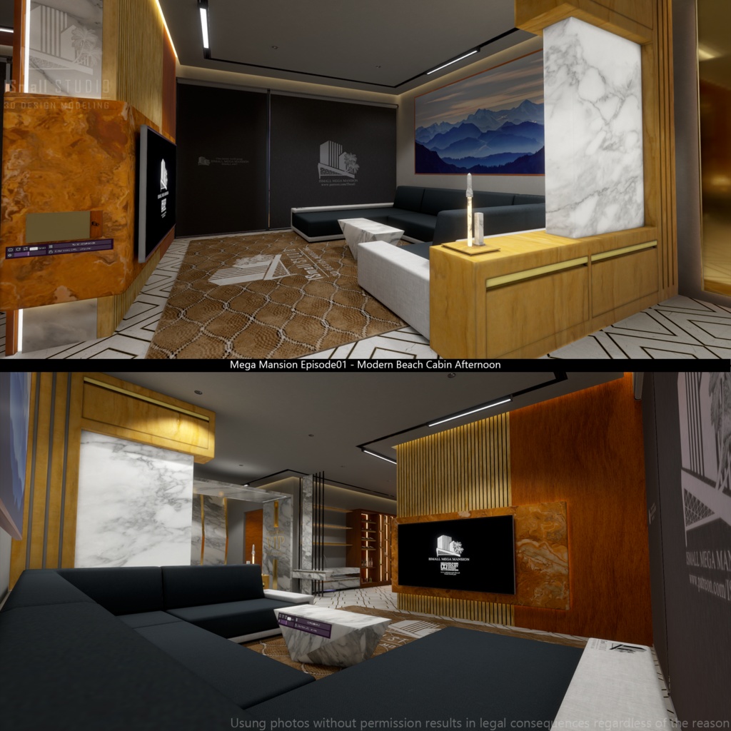 Mega Mansion Episode01 Modern Beach Cabin