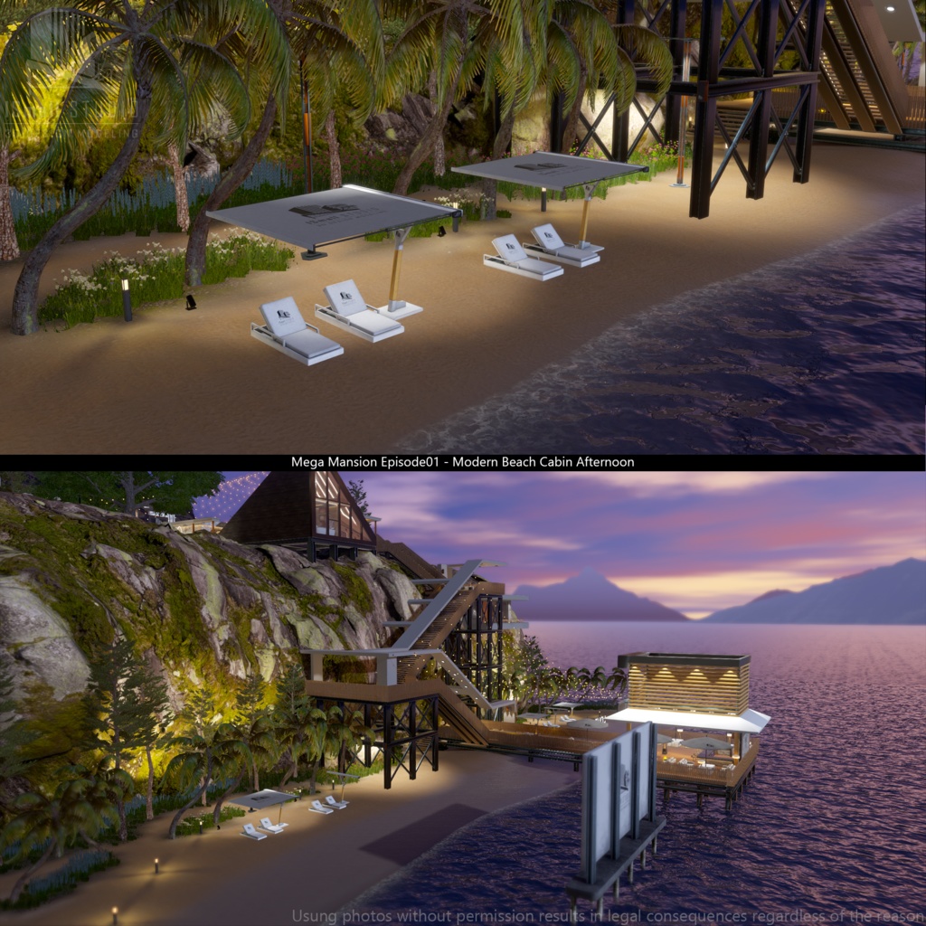 Mega Mansion Episode01 Modern Beach Cabin