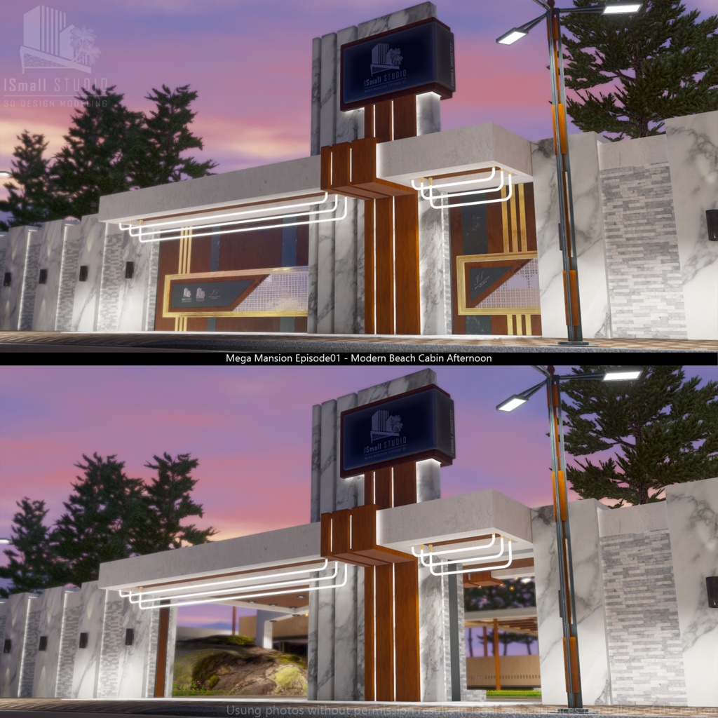 Mega Mansion Episode01 Modern Beach Cabin