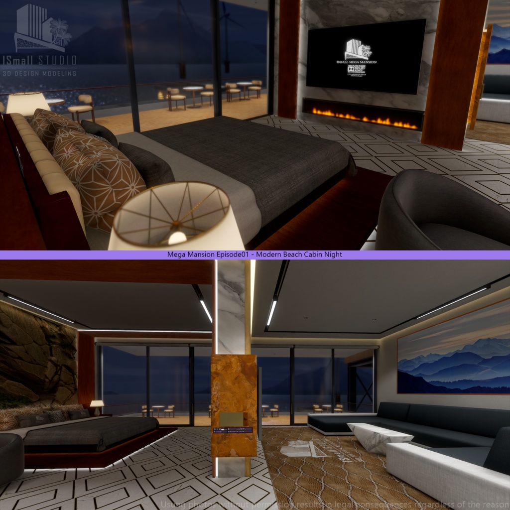 Mega Mansion Episode01 Modern Beach Cabin