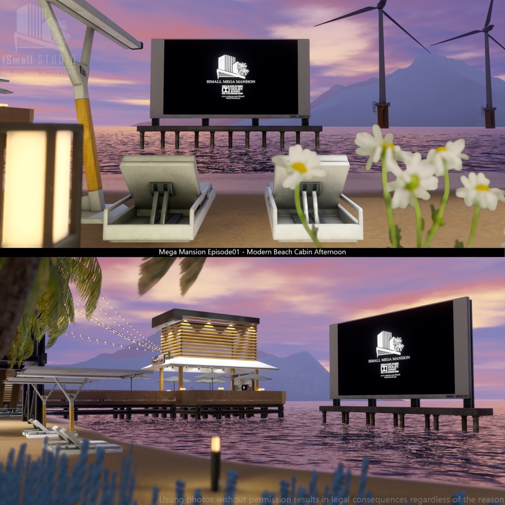 Mega Mansion Episode01 Modern Beach Cabin