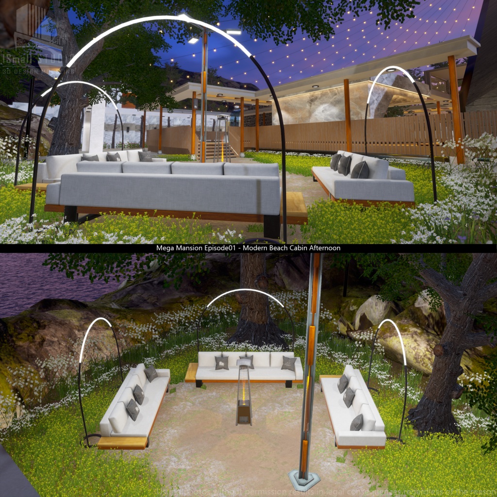 Mega Mansion Episode01 Modern Beach Cabin