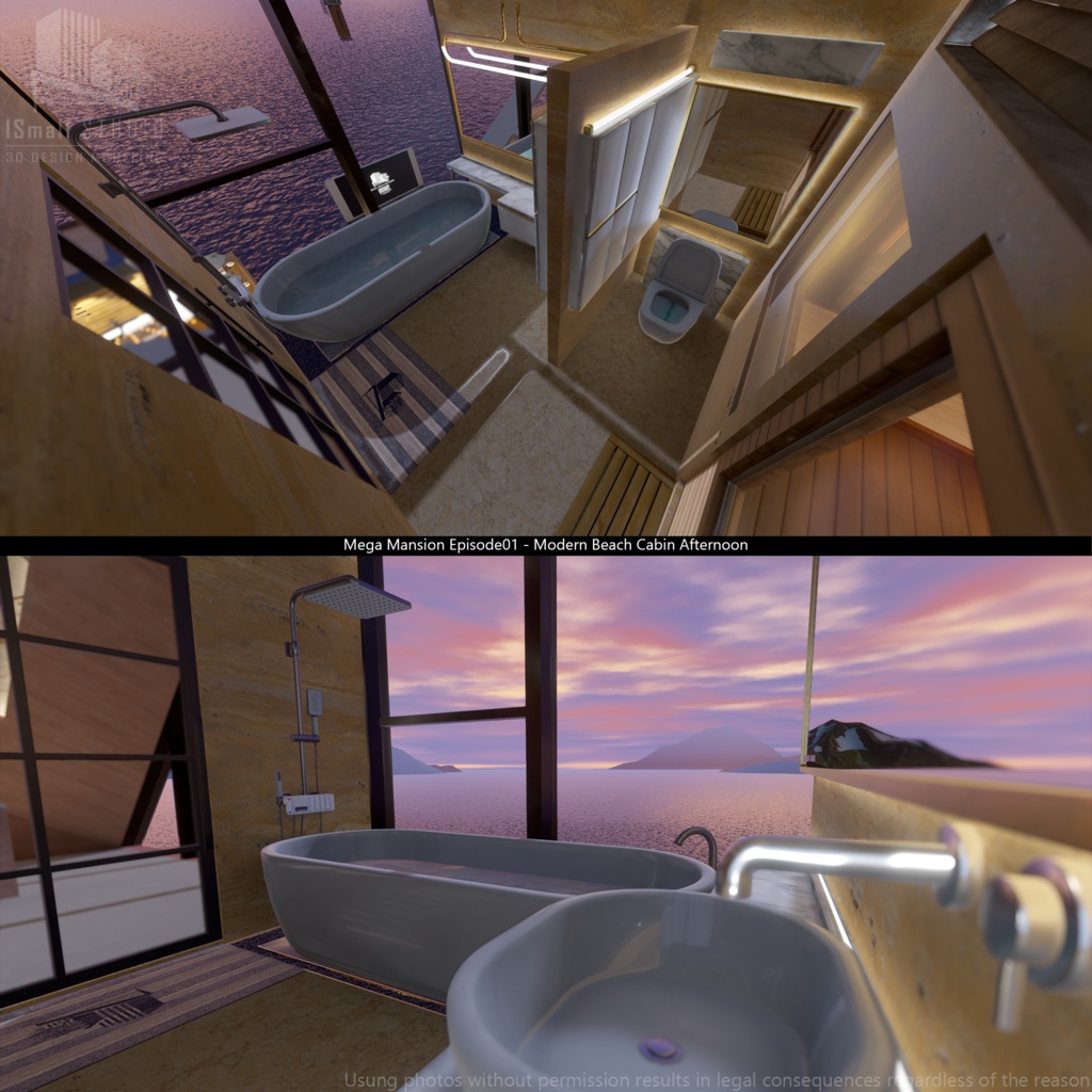 Mega Mansion Episode01 Modern Beach Cabin