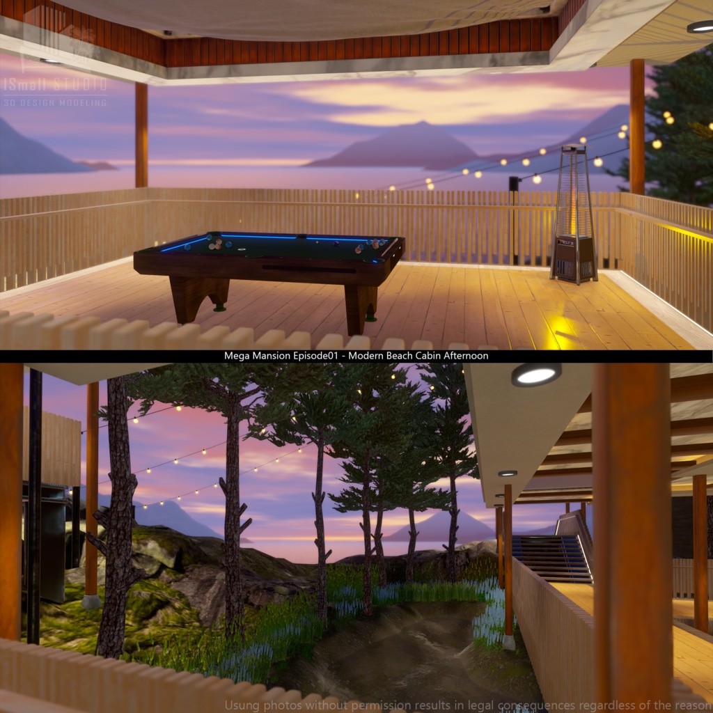 Mega Mansion Episode01 Modern Beach Cabin
